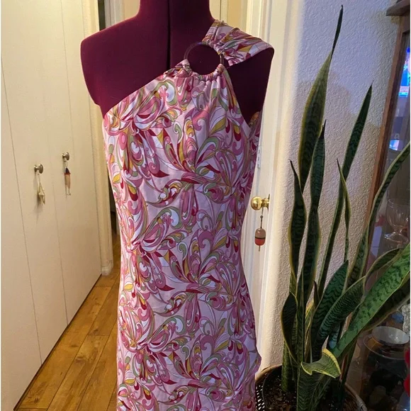 strapless open back dress Celestia Pale Pink Long Dress – Maison Safiyaa USA main image 1